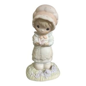 Precious Moments "We Are God's Workmanship" Butterfly Girl Figurine E-9258